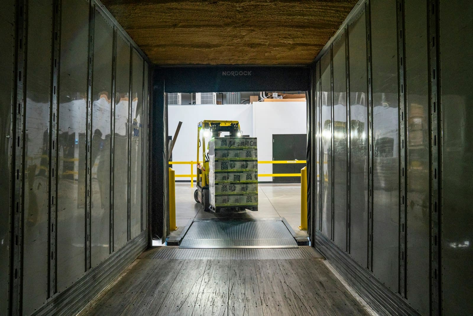 Logistics forklift operations